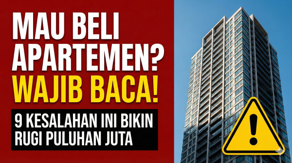 Mau Beli Apartemen? Wajib Baca! 9 Kesalahan Ini Bikin Kamu Rugi Puluhan Juta